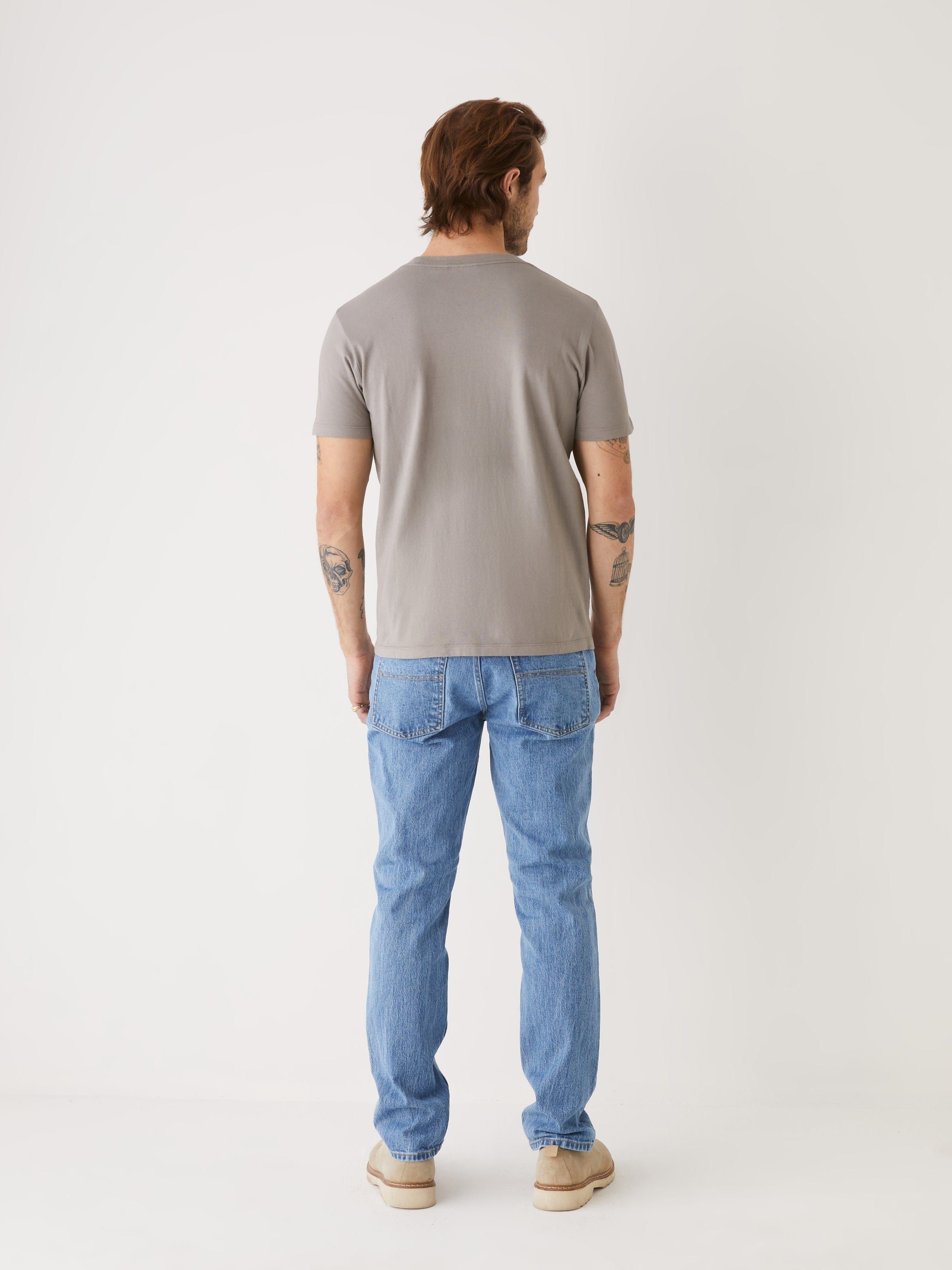 The Eco Dye Pocket T-Shirt in Grey sold by Frank & Oak product image thumbnail 4