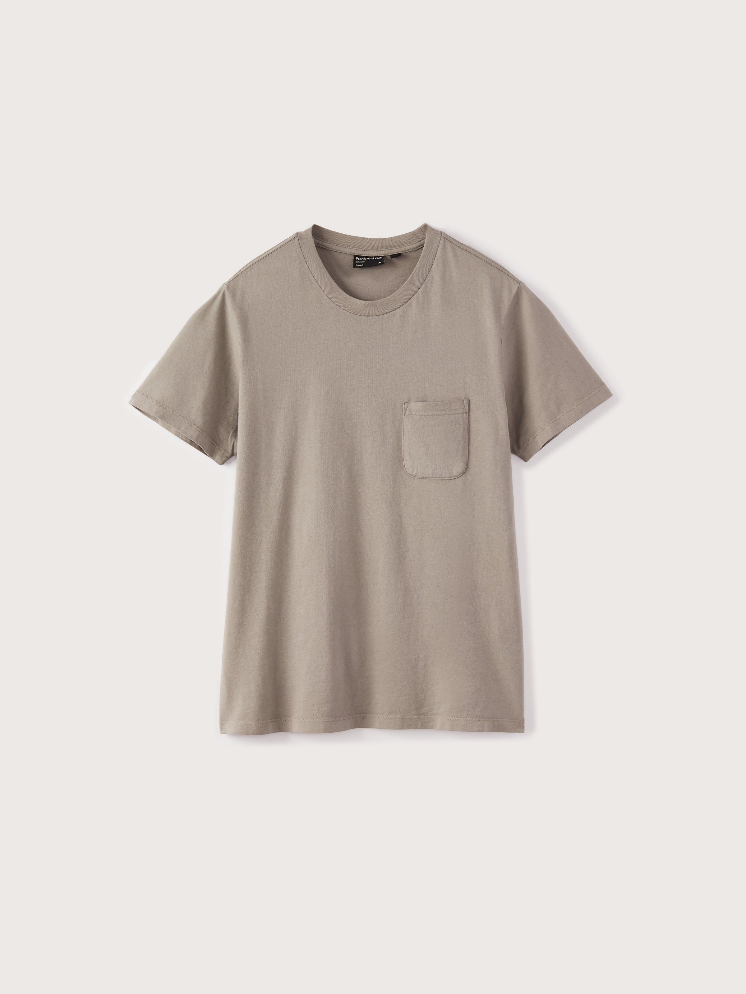 The Eco Dye Pocket T-Shirt in Grey sold by Frank & Oak product image thumbnail 2