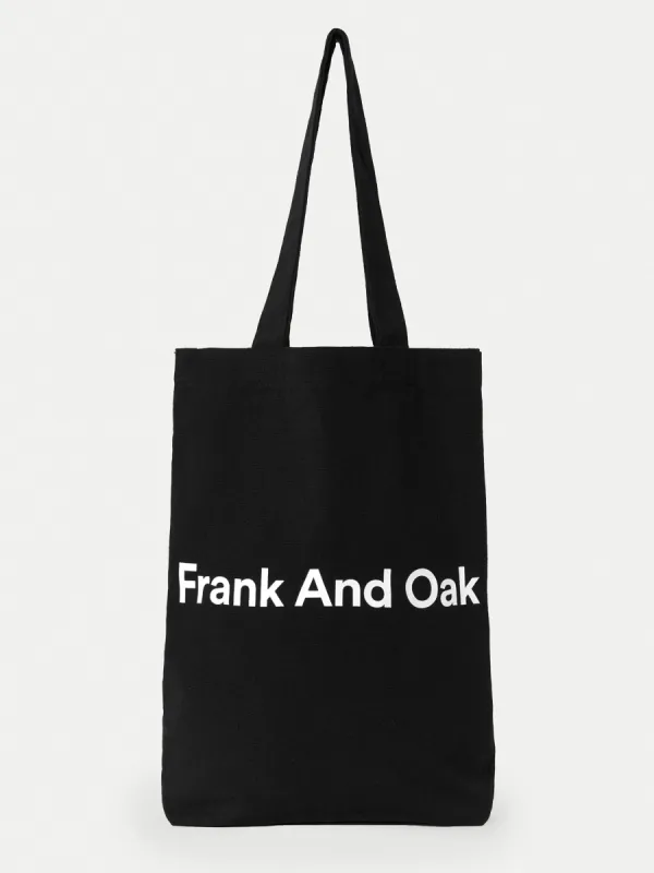The Frank And Oak Tote Bag in Black sold by Frank & Oak