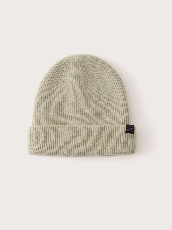 The Yak Wool Beanie in Weeping Willow sold by Frank & Oak