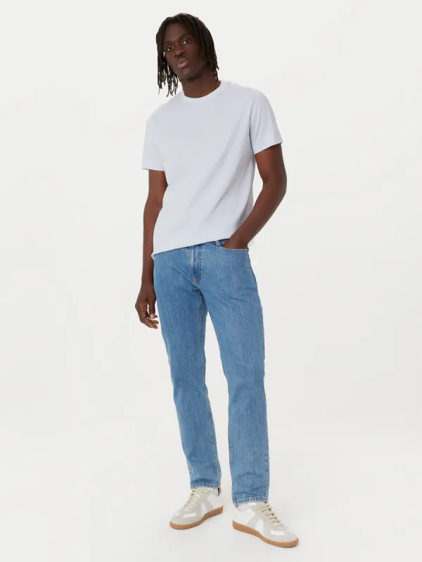 The Essential Slim T-Shirt in Pastel Blue sold by Frank & Oak