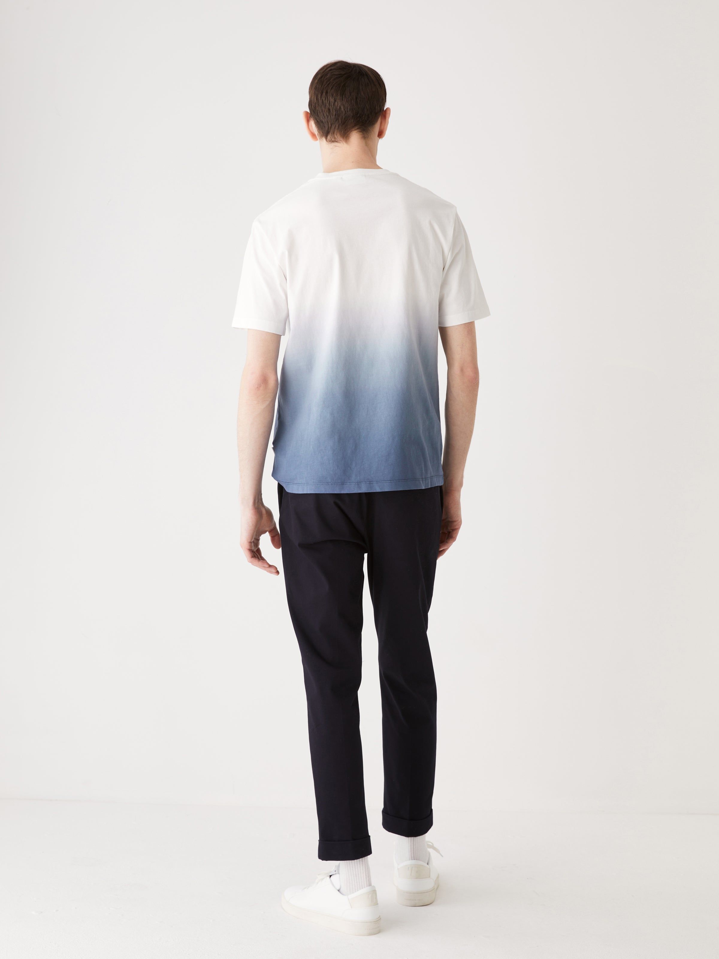 The Relaxed Fit Gradient T-Shirt in Dark Blue sold by Frank & Oak product image thumbnail 3
