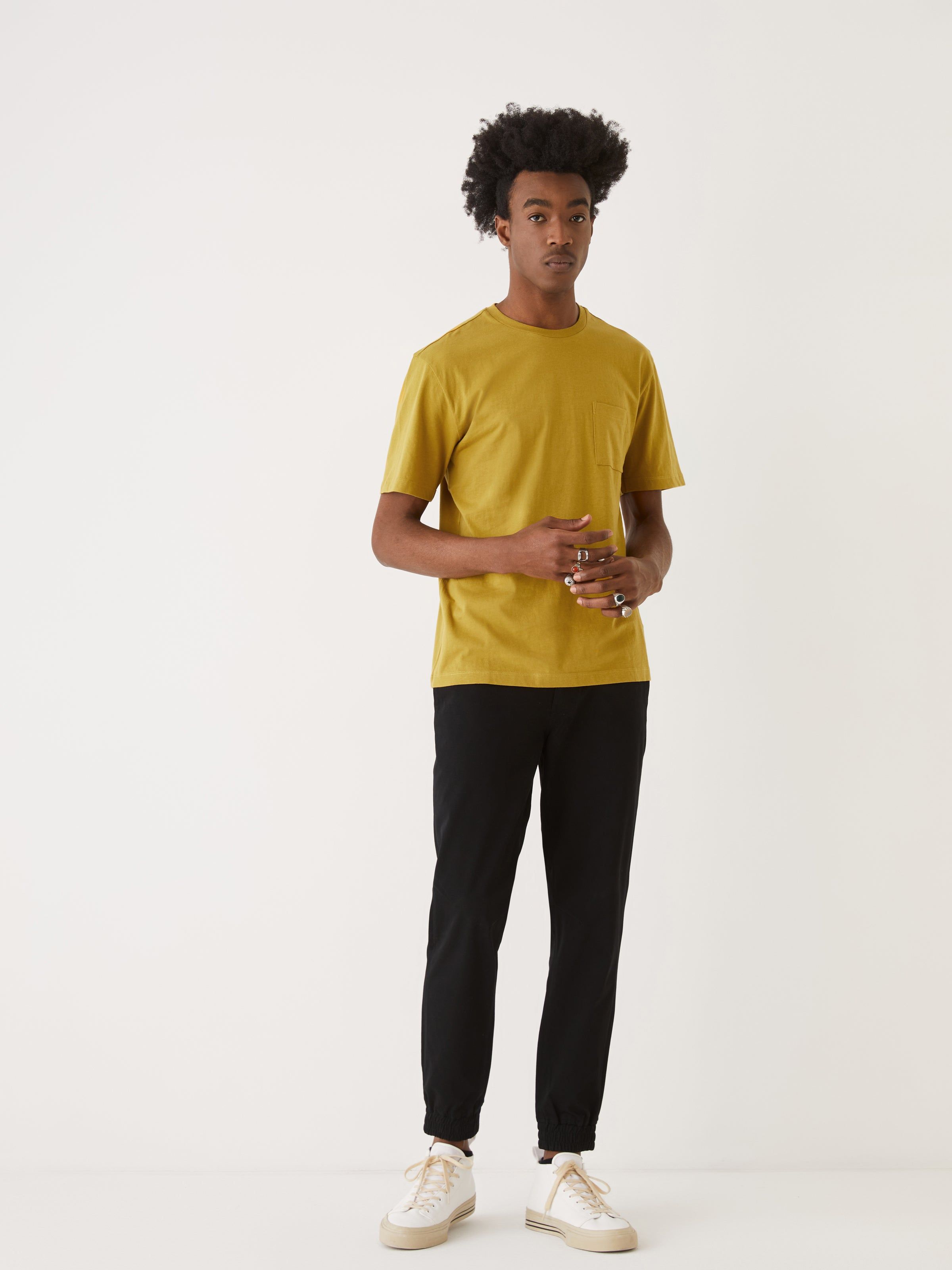 The Relaxed Fit Essential T-Shirt in Bronze sold by Frank & Oak product image thumbnail 2