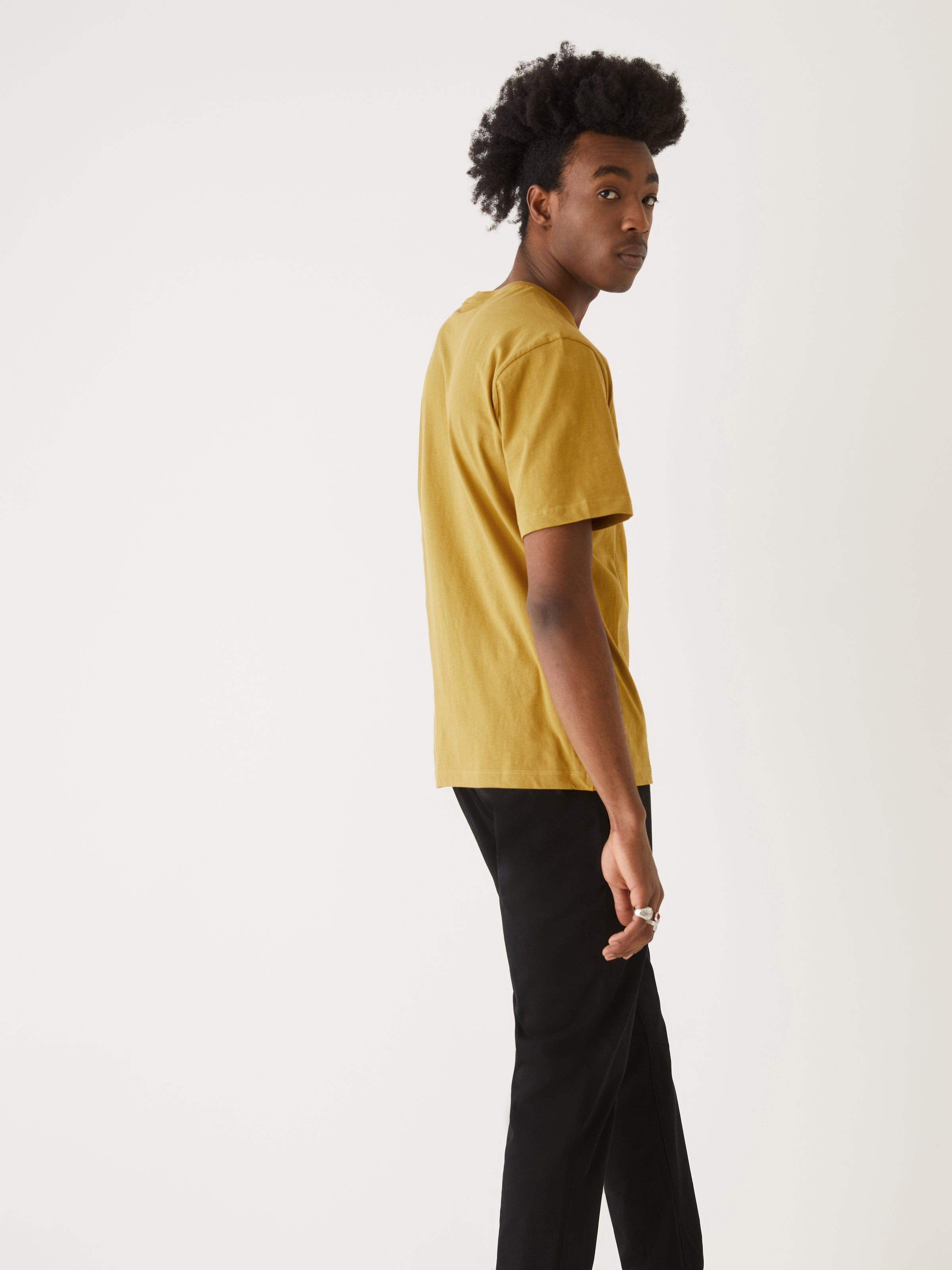 The Relaxed Fit Essential T-Shirt in Bronze sold by Frank & Oak product image thumbnail 3
