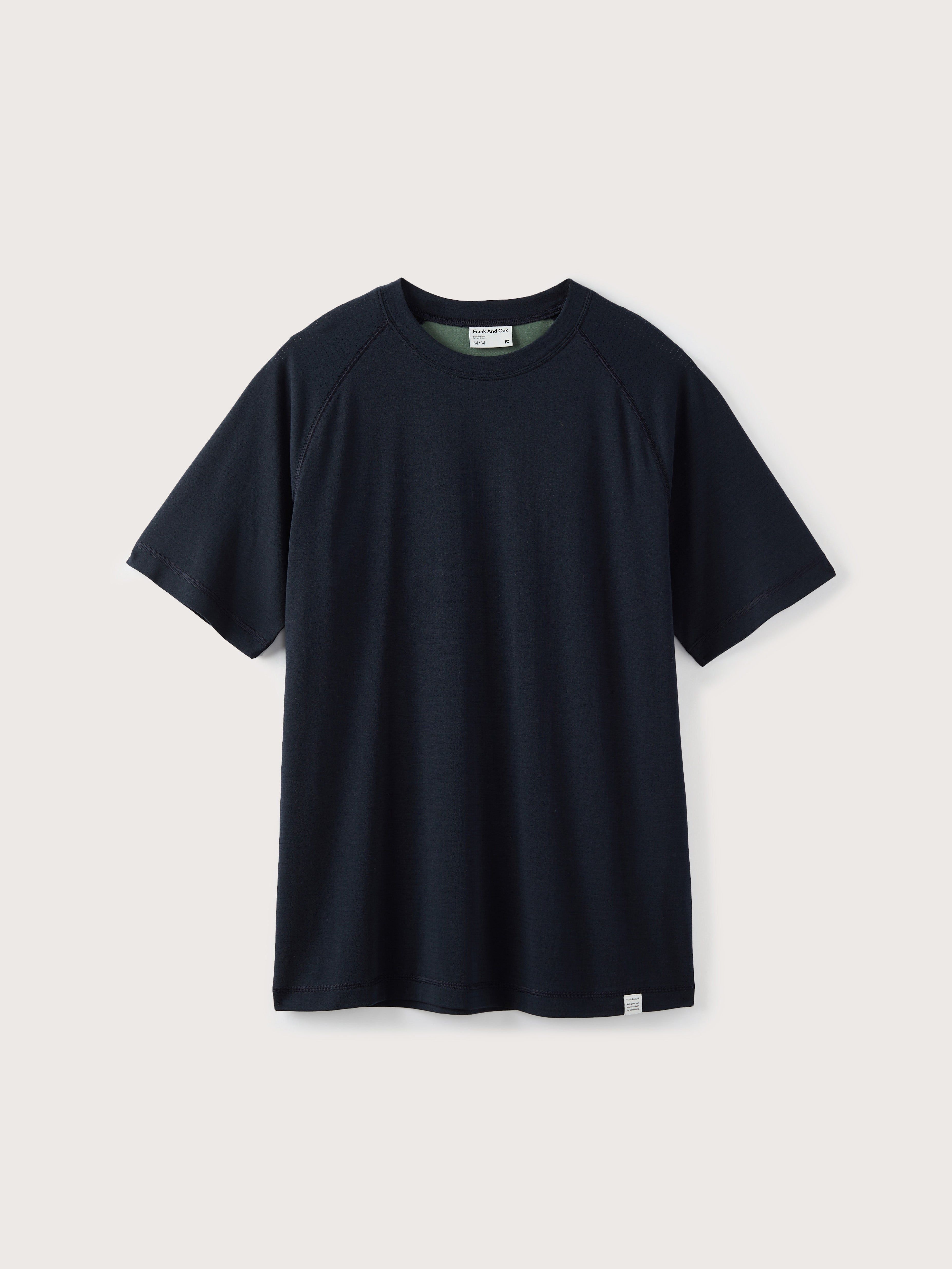 The Colour Block Motion T-Shirt in Deep Blue sold by Frank & Oak product image thumbnail 5
