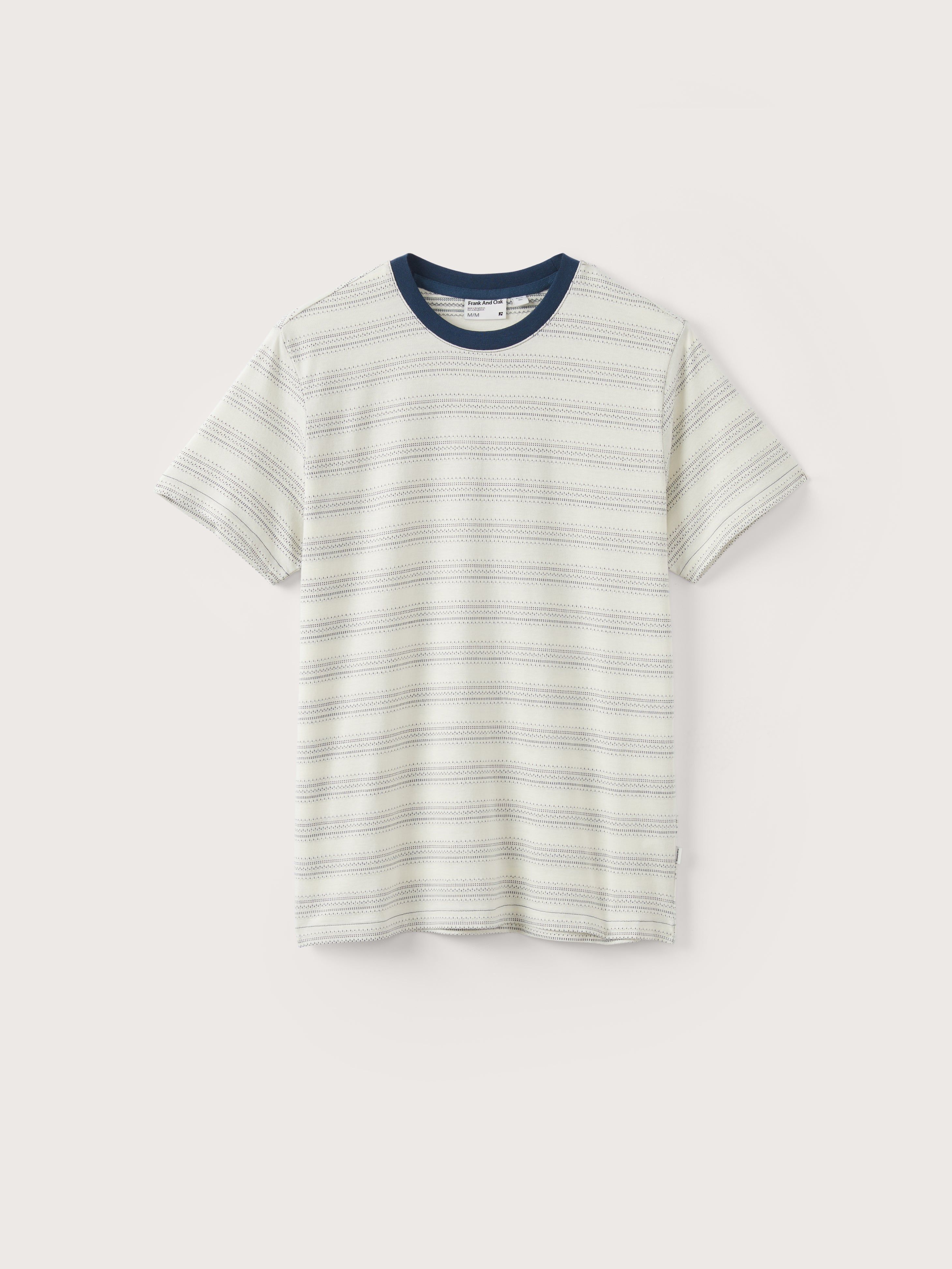 The Organic Cotton Boho T-Shirt in Blue sold by Frank & Oak product image thumbnail 6
