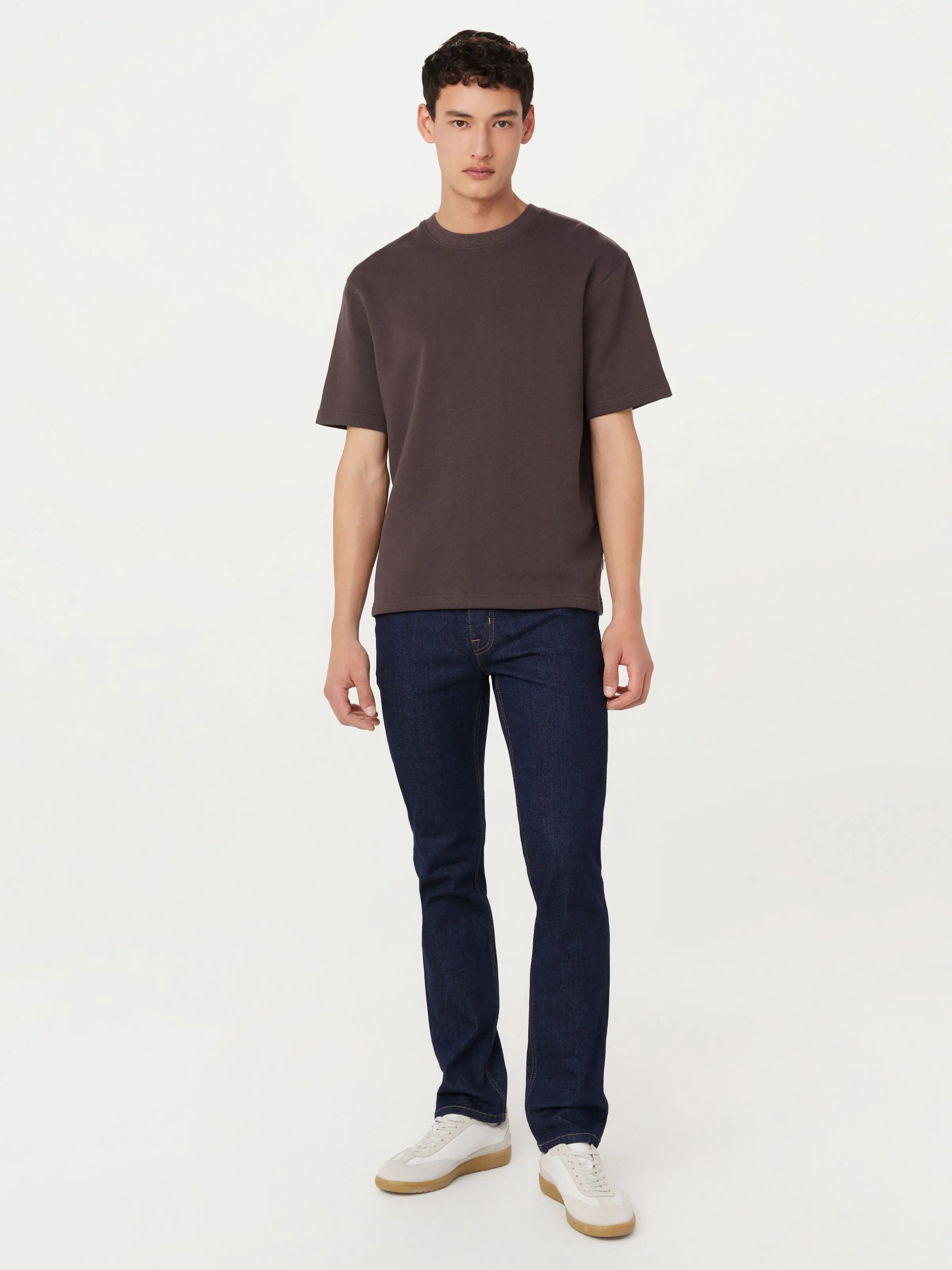 The French Terry T-Shirt in Raisin sold by Frank & Oak product image thumbnail 2