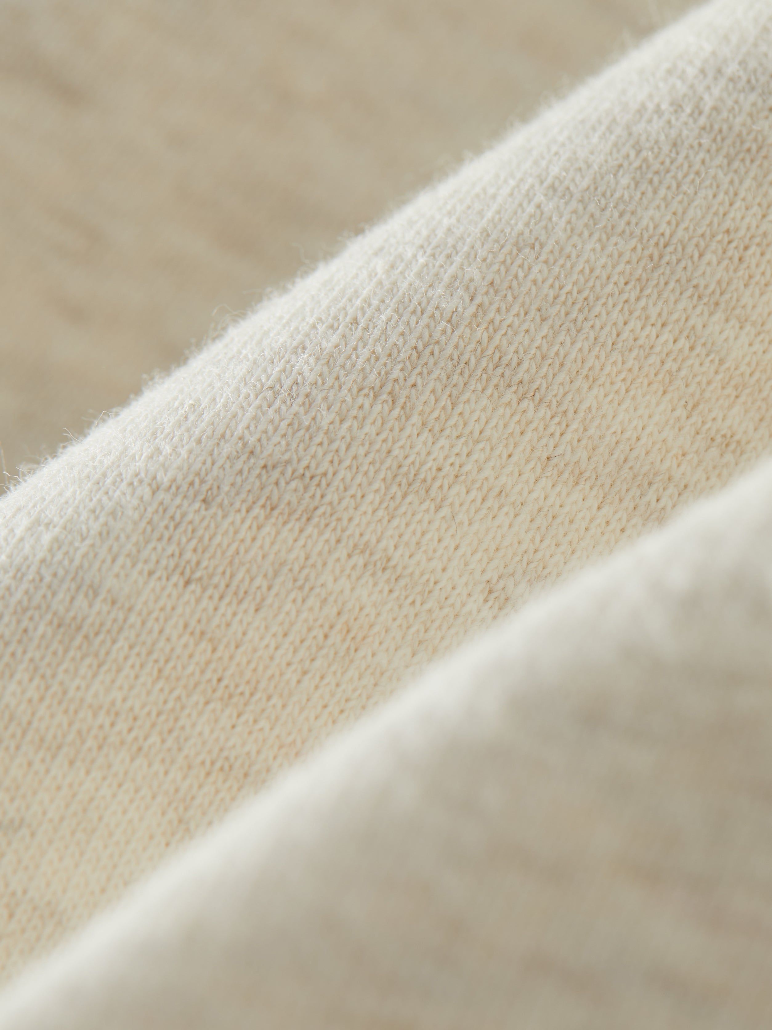 The Fleece Polo Sweater in White sold by Frank & Oak product image thumbnail 7