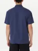 The Washed Camp Collar Shirt in Night Sky sold by Frank & Oak