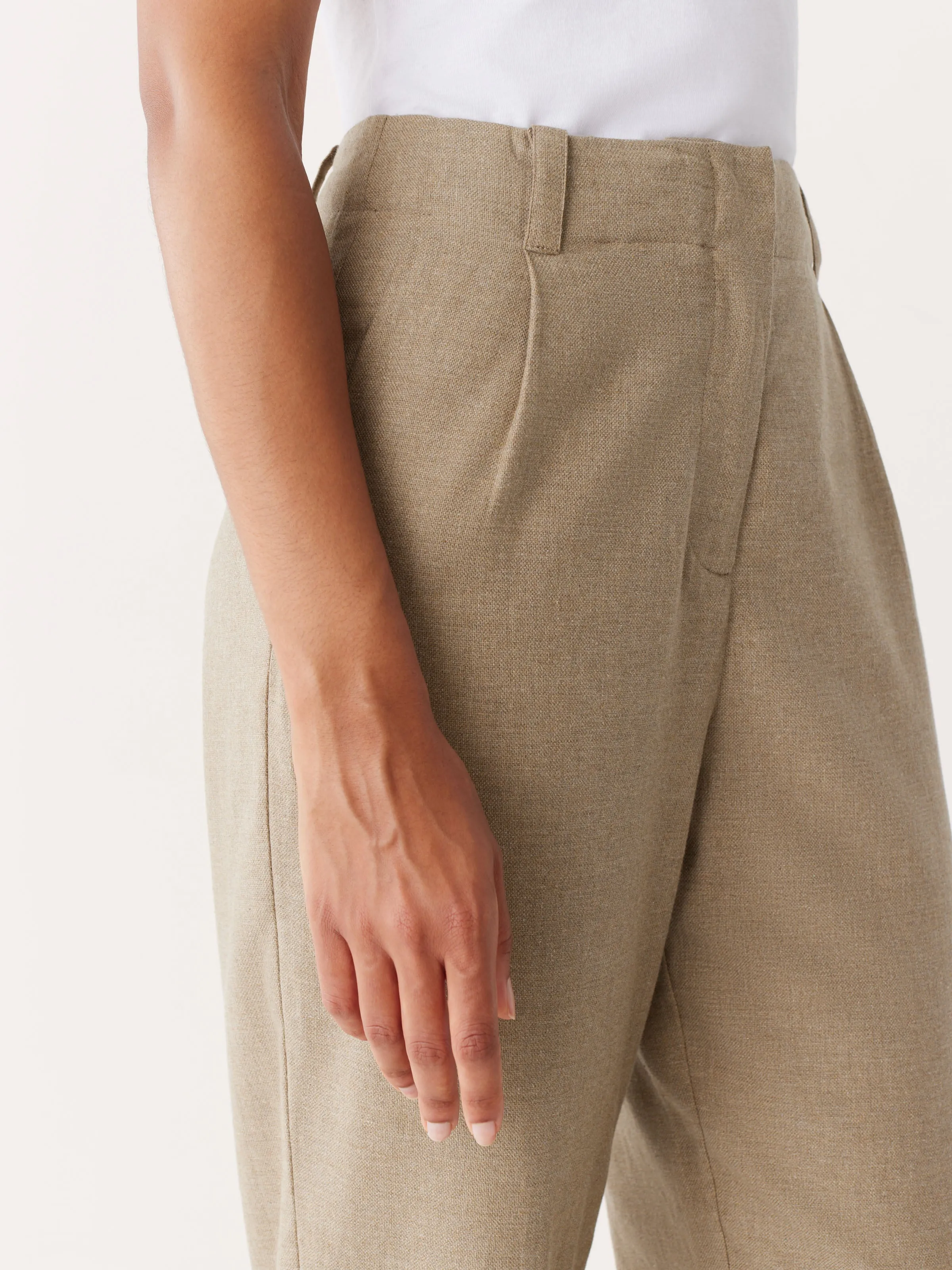The Amelia Balloon Pant in Light Brown sold by Frank & Oak product image thumbnail 4