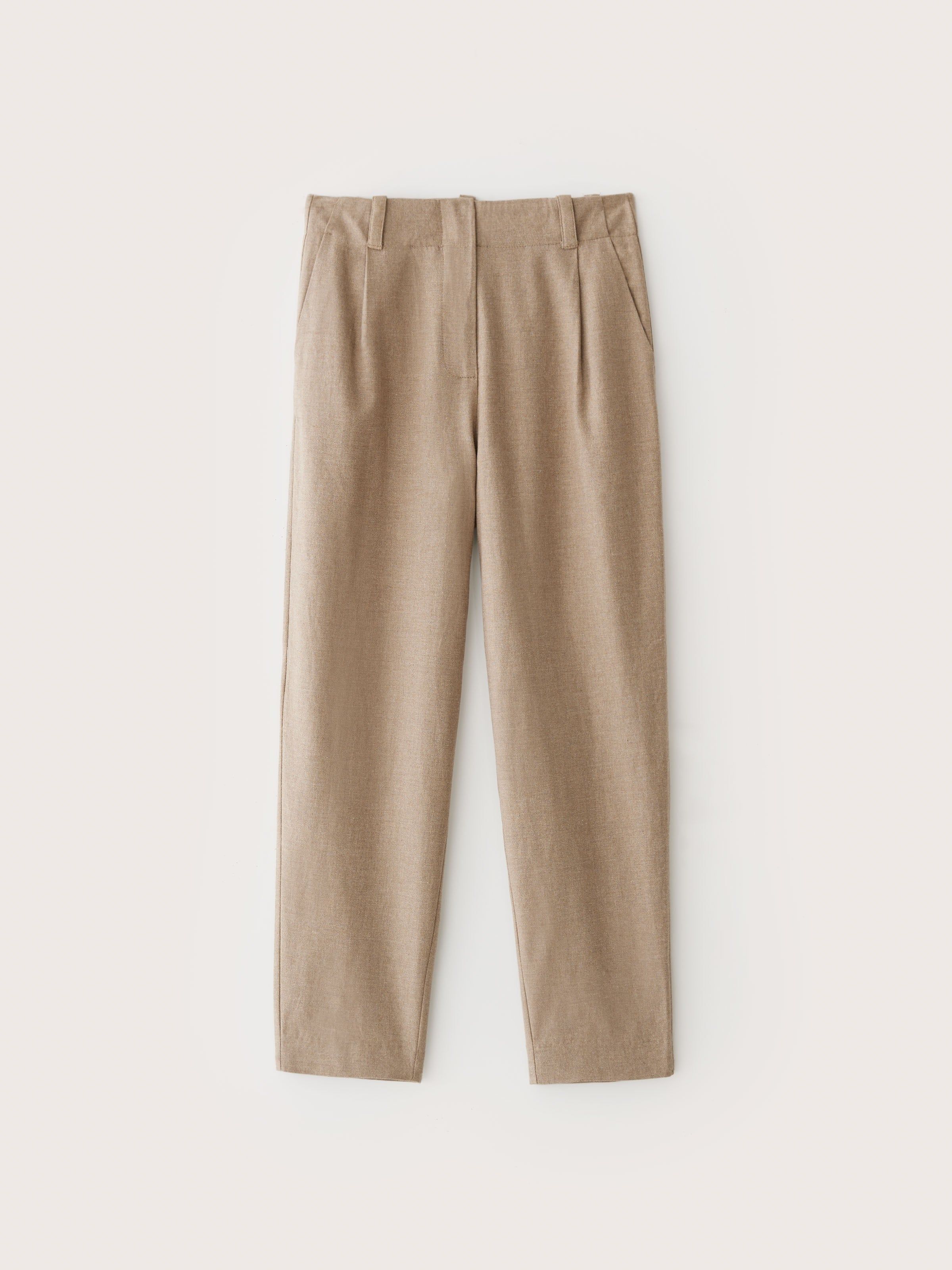 The Amelia Balloon Fit Pant in Light Brown sold by Frank & Oak product image thumbnail 7