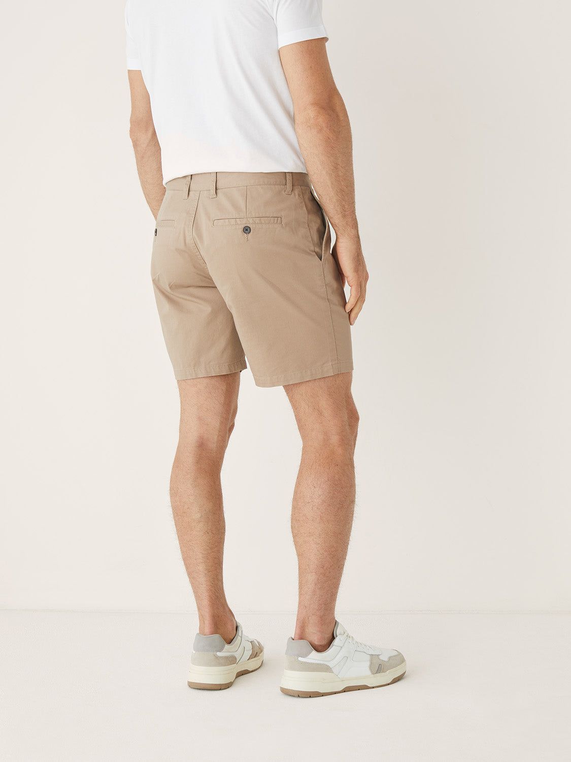 The Brunswick Chino Slim Fit 7in Short in Dune sold by Frank & Oak product image thumbnail 4