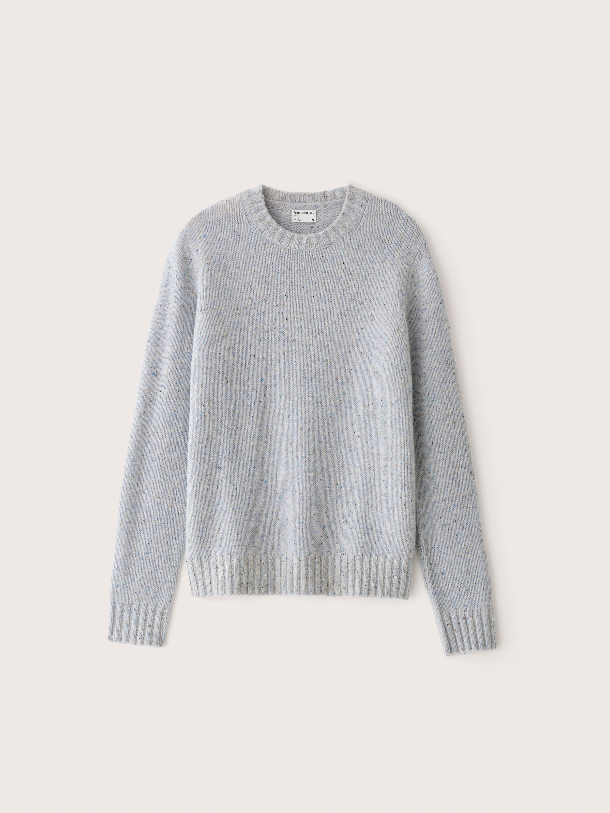 The Donegal Crewneck Sweater in Light Blue sold by Frank & Oak product image thumbnail 5
