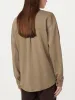 The French Terry Overshirt in Champagne sold by Frank & Oak