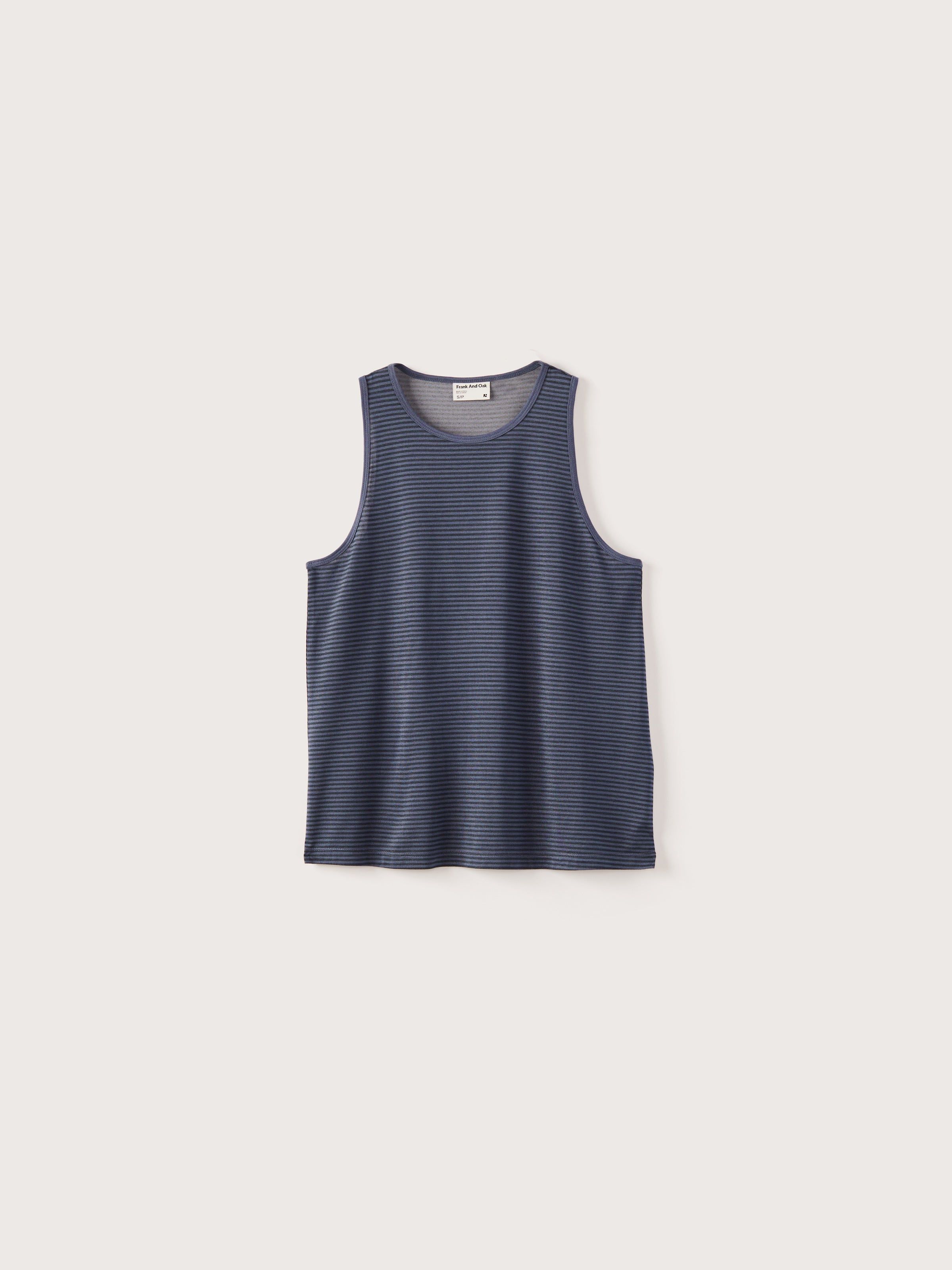 The Supersoft Tank Top in Royal blue sold by Frank & Oak product image thumbnail 5