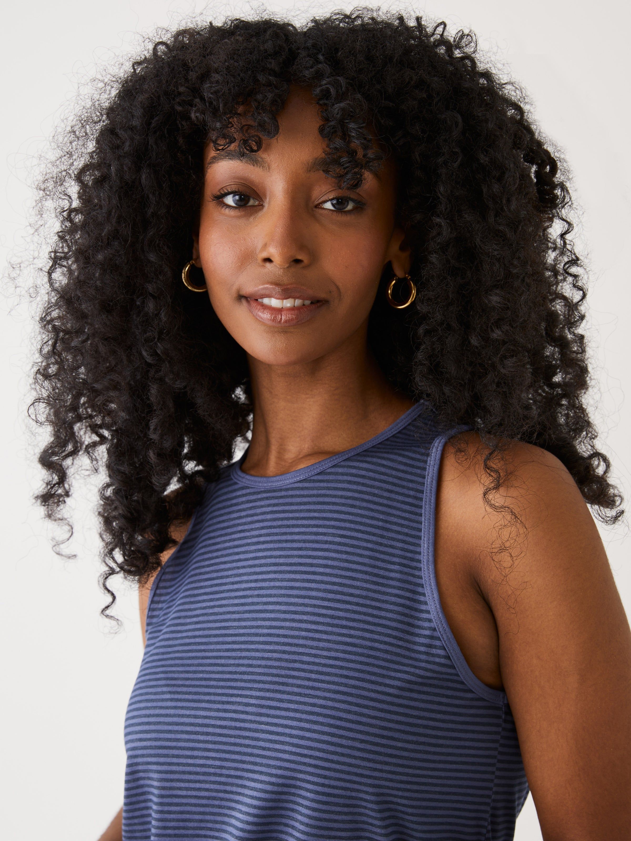 The Supersoft Tank Top in Royal blue sold by Frank & Oak product image thumbnail 2