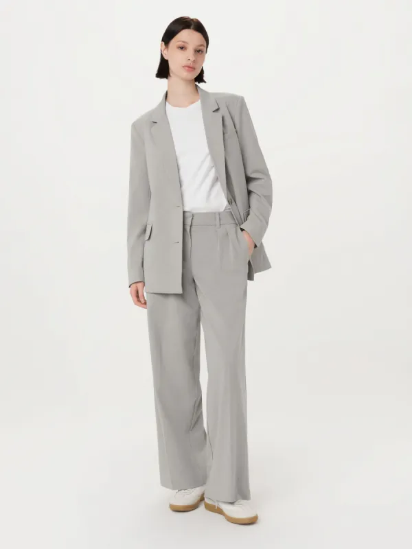 The Emma Low Waist Pant in Light Grey sold by Frank & Oak