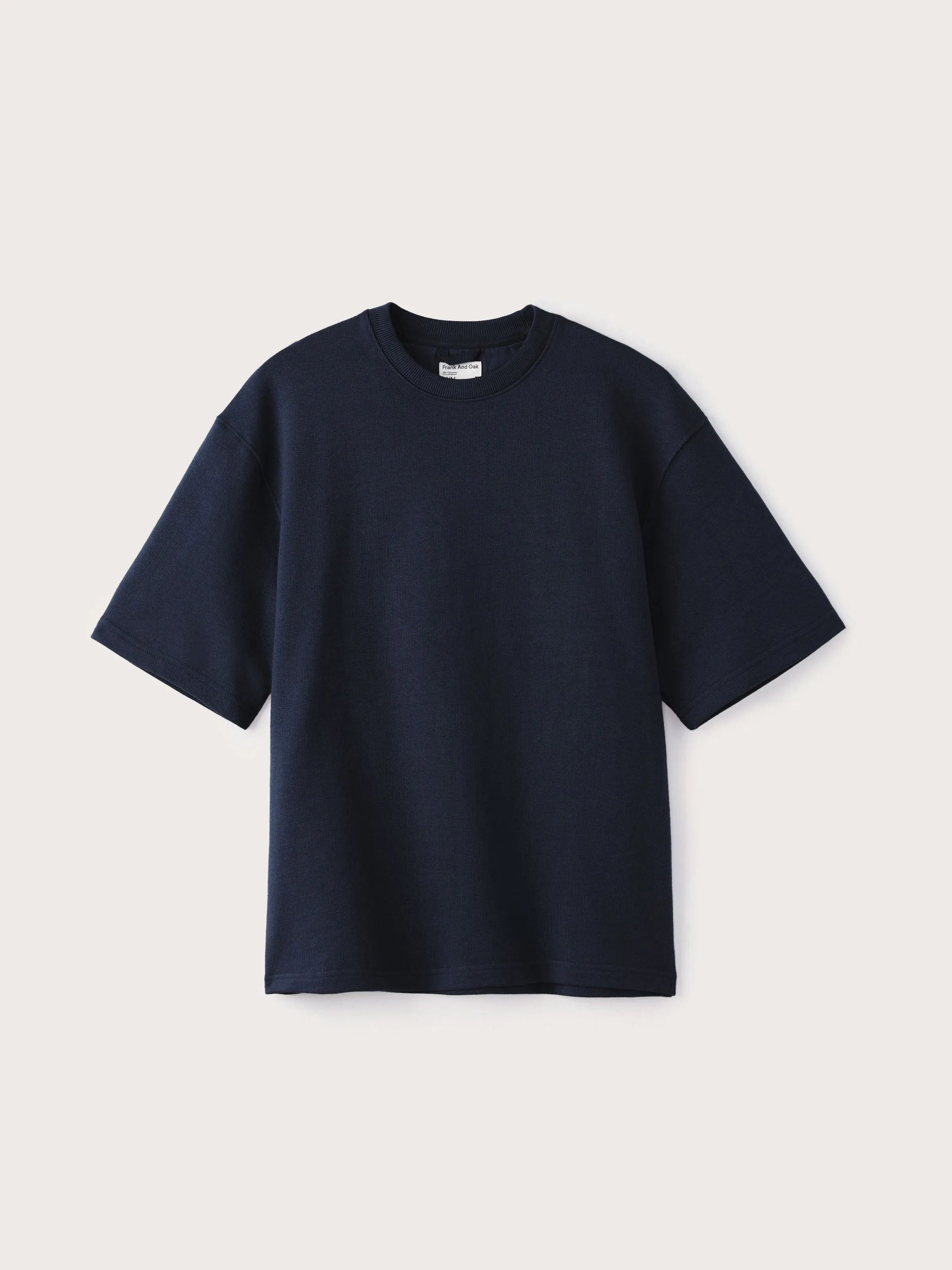 The French Terry T-Shirt in Night Sky Blue sold by Frank & Oak product image thumbnail 5