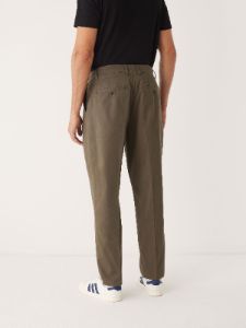 The Jamie Relaxed Tapered Fit Chino Pant in Mocha sold by Frank & Oak