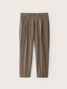 The Jamie Relaxed Tapered Fit Chino Pant in Mocha sold by Frank & Oak