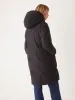 The Hygge Puffer Coat in Black sold by Frank & Oak