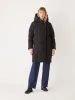 The Hygge Puffer Coat in Black sold by Frank & Oak