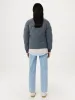 The Skyline Reversible Bomber in Ash Blue sold by Frank & Oak