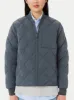 The Skyline Reversible Bomber in Ash Blue sold by Frank & Oak
