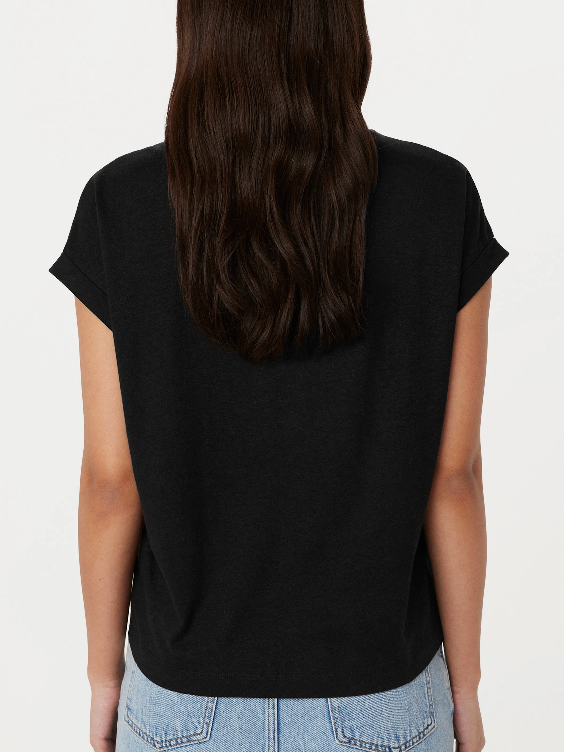 The Hemp Relaxed T-Shirt in Black sold by Frank & Oak product image thumbnail 4
