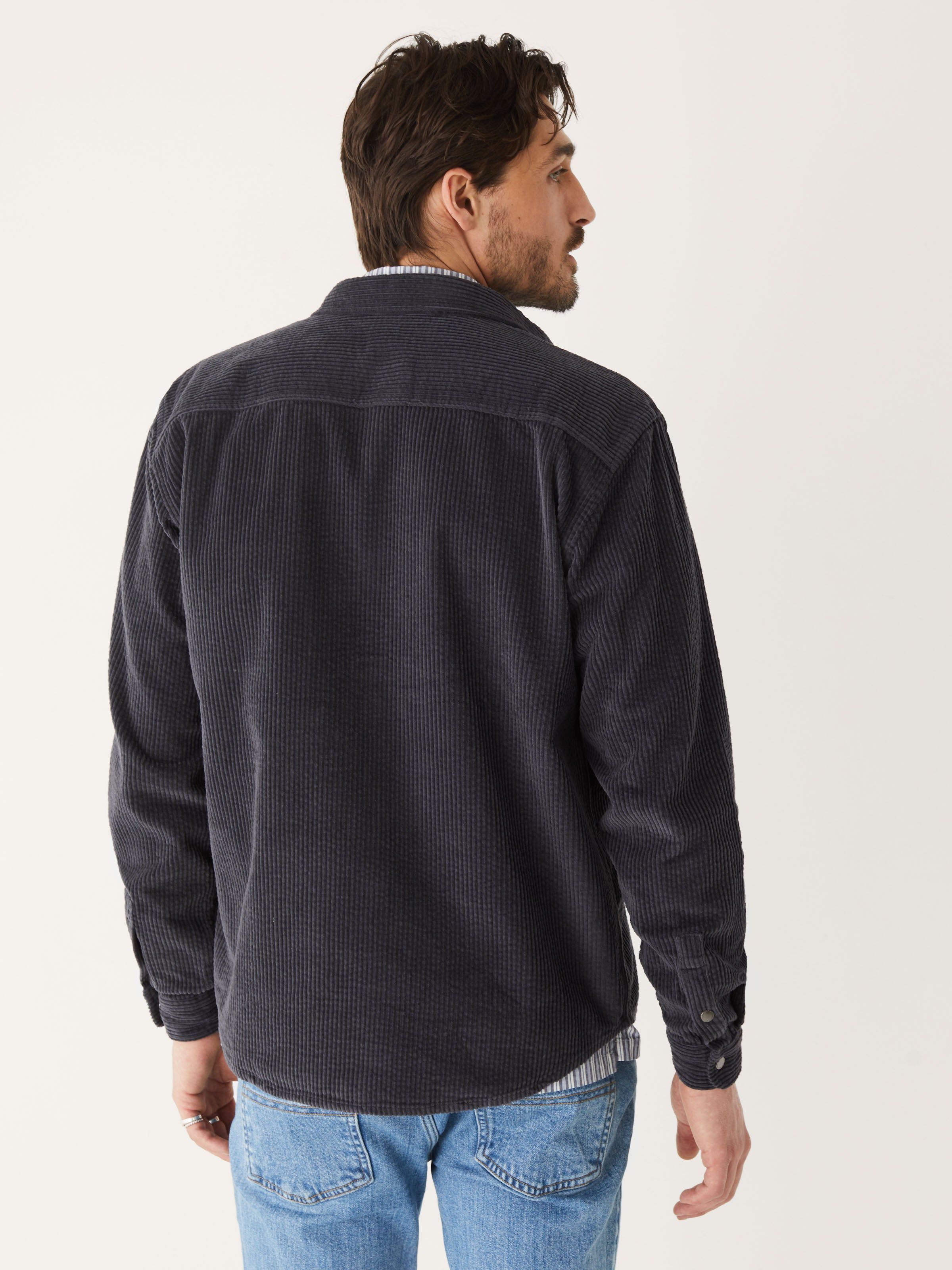 The Corduroy Shirt in Charcoal sold by Frank & Oak product image thumbnail 3