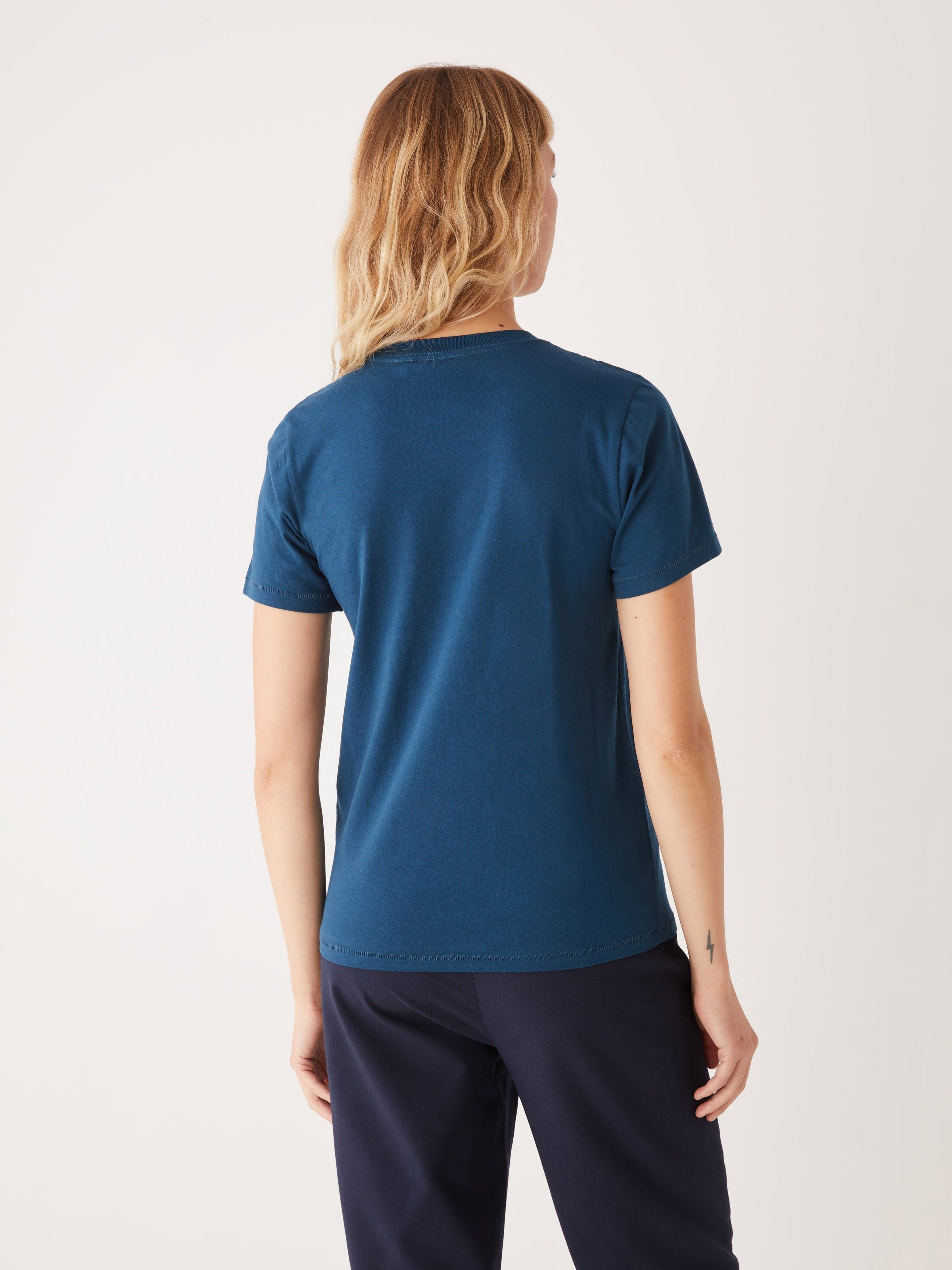 The Essential T-Shirt in Dark Blue sold by Frank & Oak product image thumbnail 3