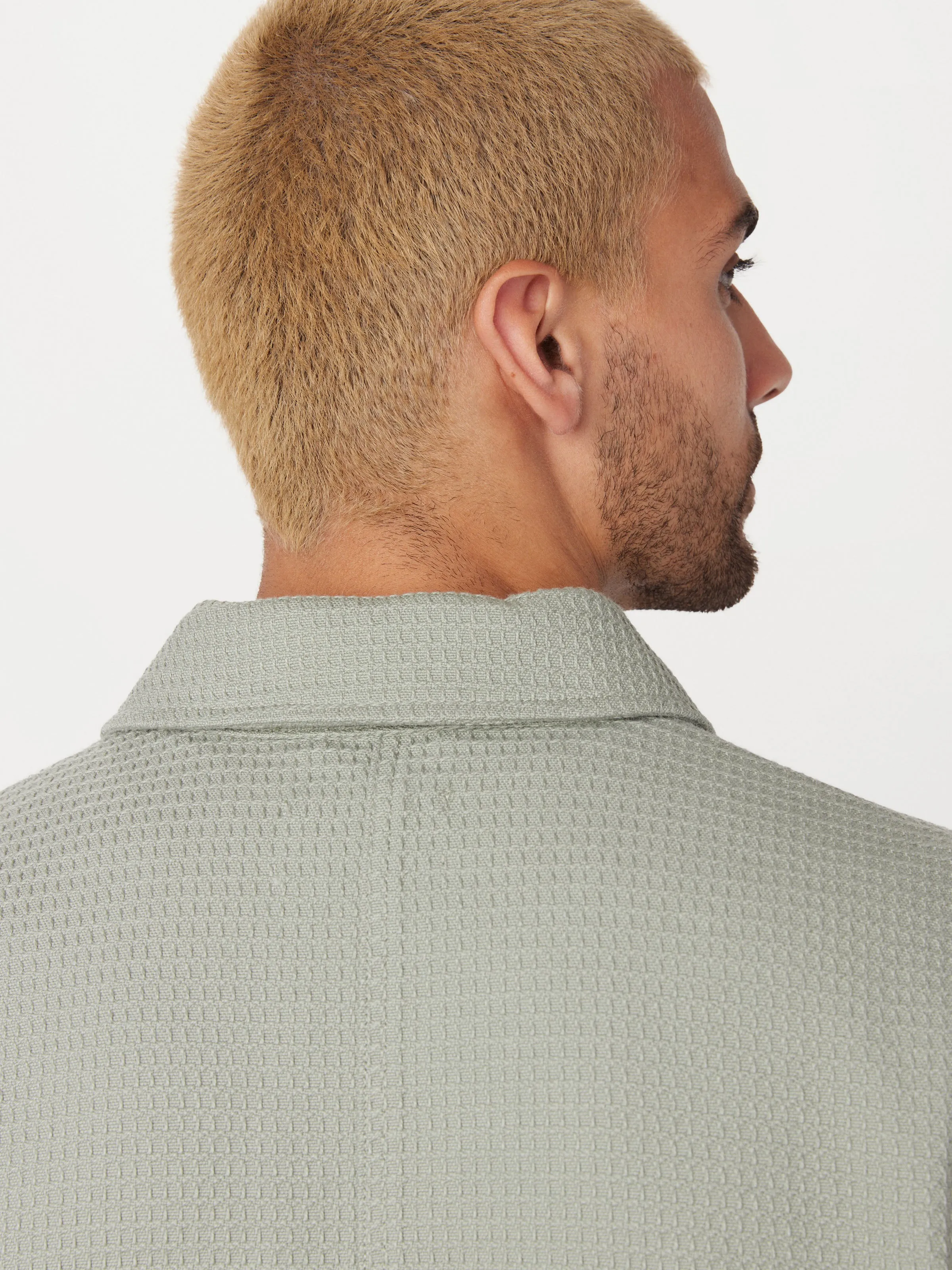 The Chore Overshirt in Green sold by Frank & Oak product image thumbnail 3