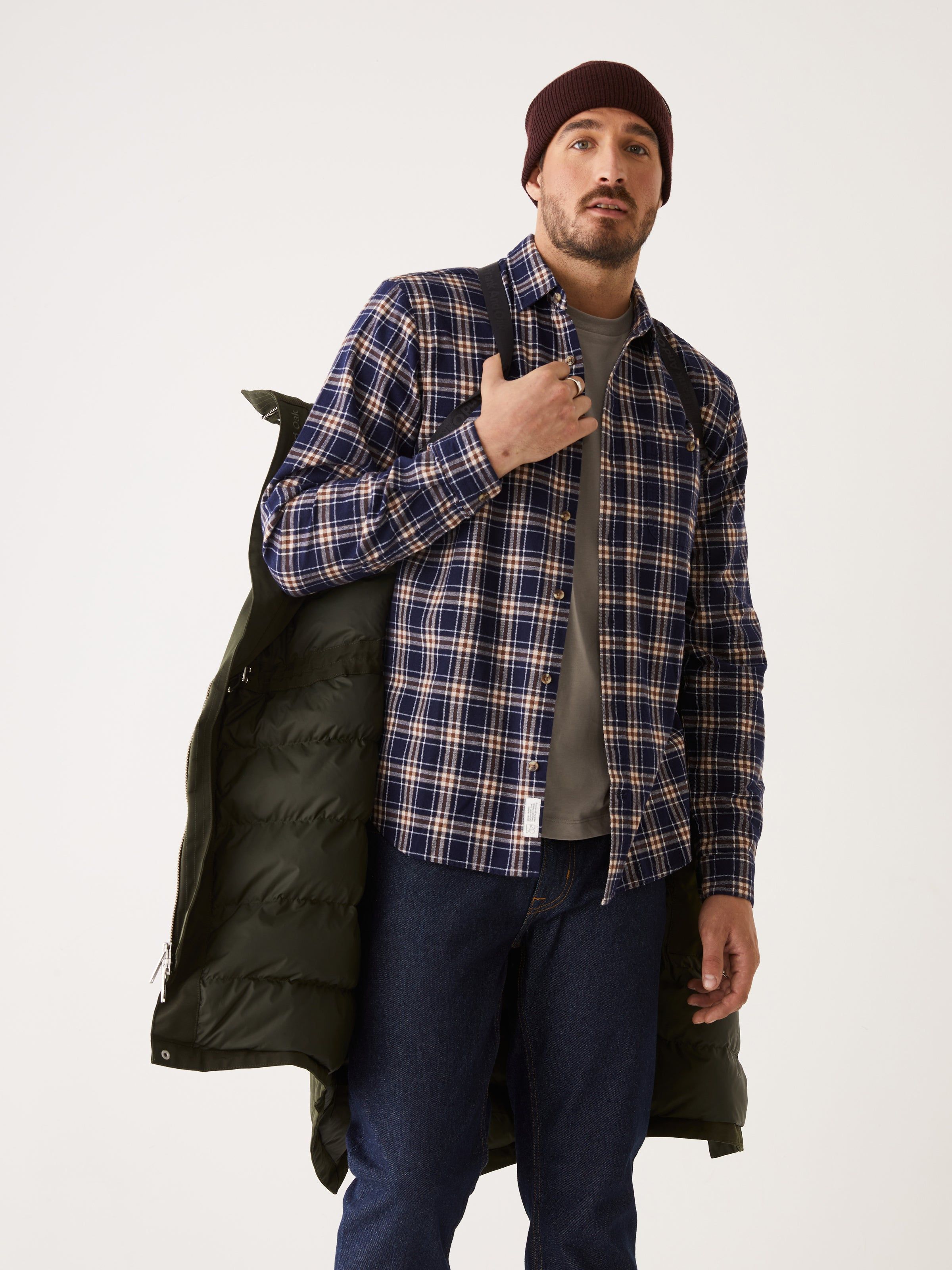 The Alpine Parka in Rosin sold by Frank & Oak product image thumbnail 8