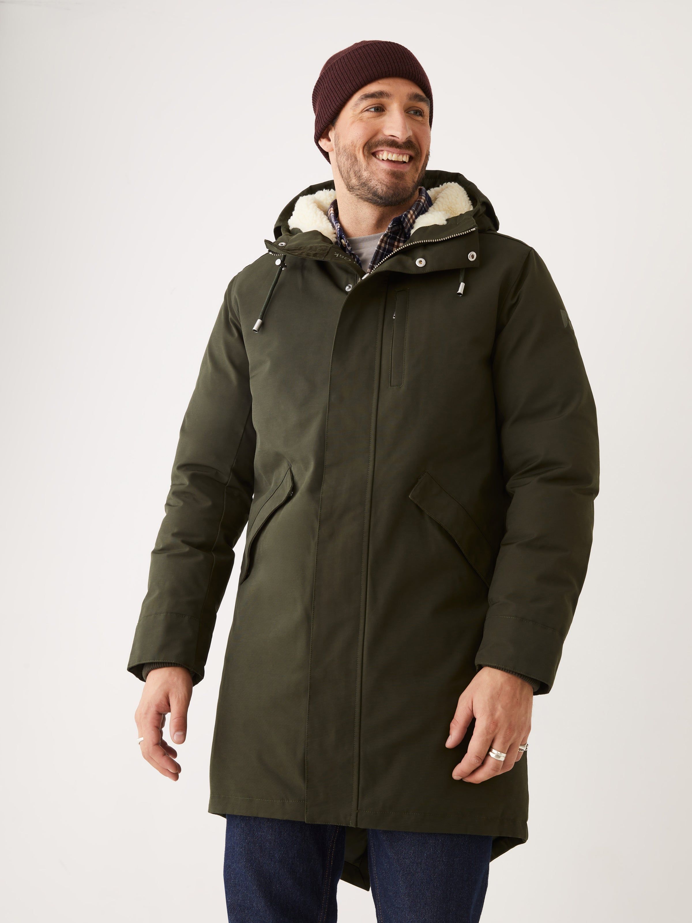 The Alpine Parka in Rosin sold by Frank & Oak product image thumbnail 3