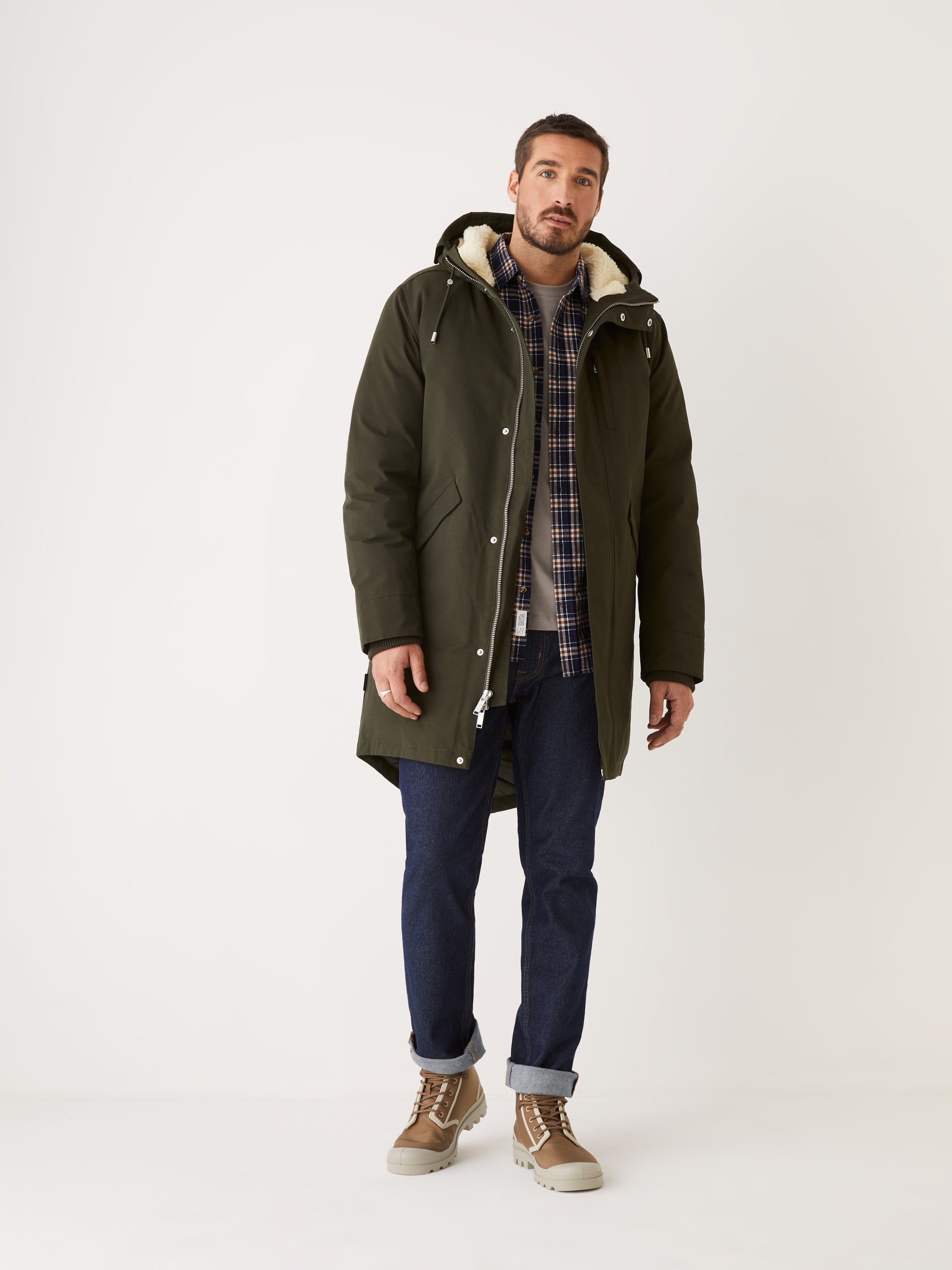 The Alpine Parka in Rosin sold by Frank & Oak product image thumbnail 9