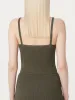 The Knit Tank Top in Green sold by Frank & Oak