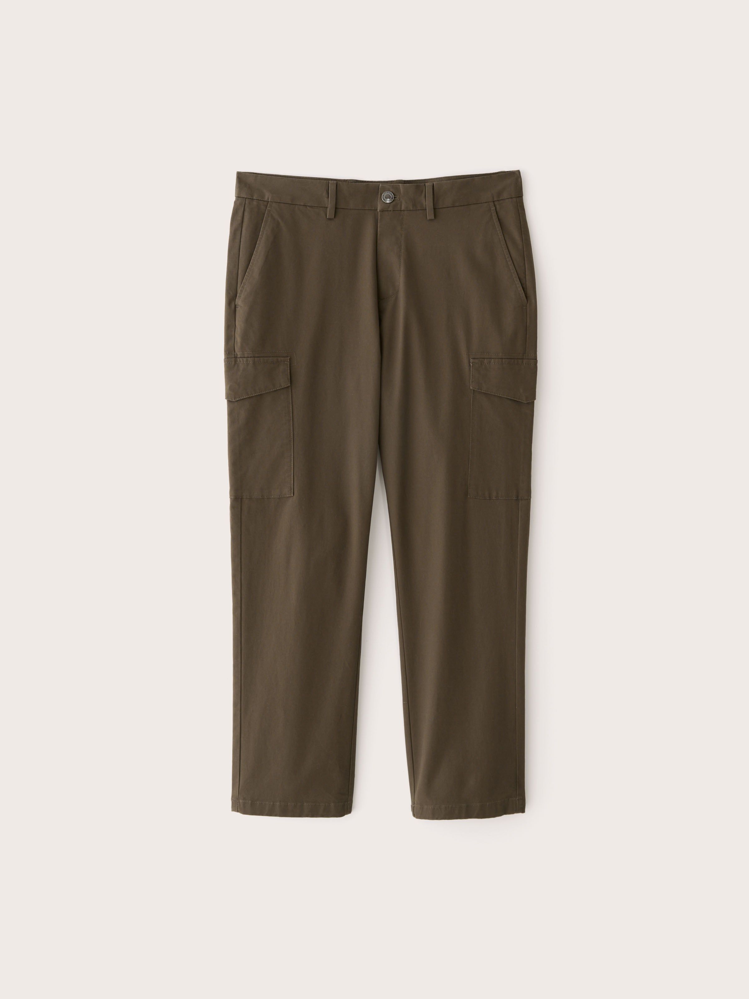 The Joey Straight Fit Cargo Pant in Dark Taupe sold by Frank & Oak product image thumbnail 5