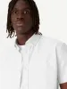 The Jasper Short Sleeve Oxford Shirt in White sold by Frank & Oak