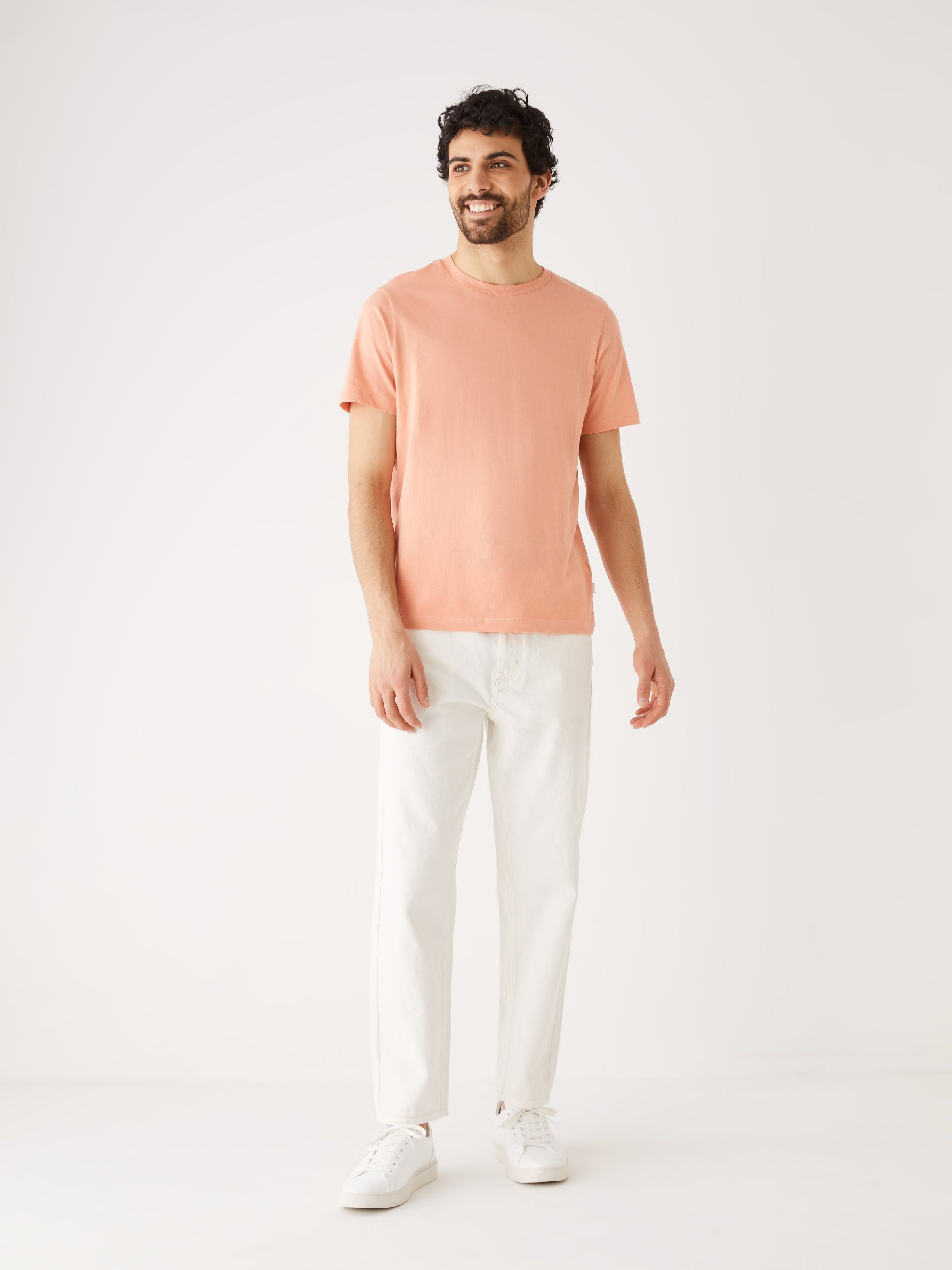 The Slim Fit Essential T-Shirt in Clay sold by Frank & Oak product image thumbnail 3