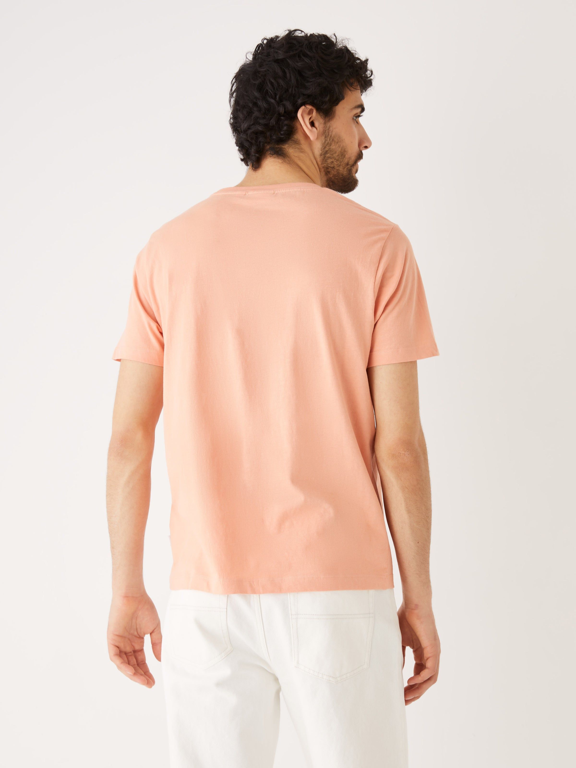 The Slim Fit Essential T-Shirt in Clay sold by Frank & Oak product image thumbnail 5