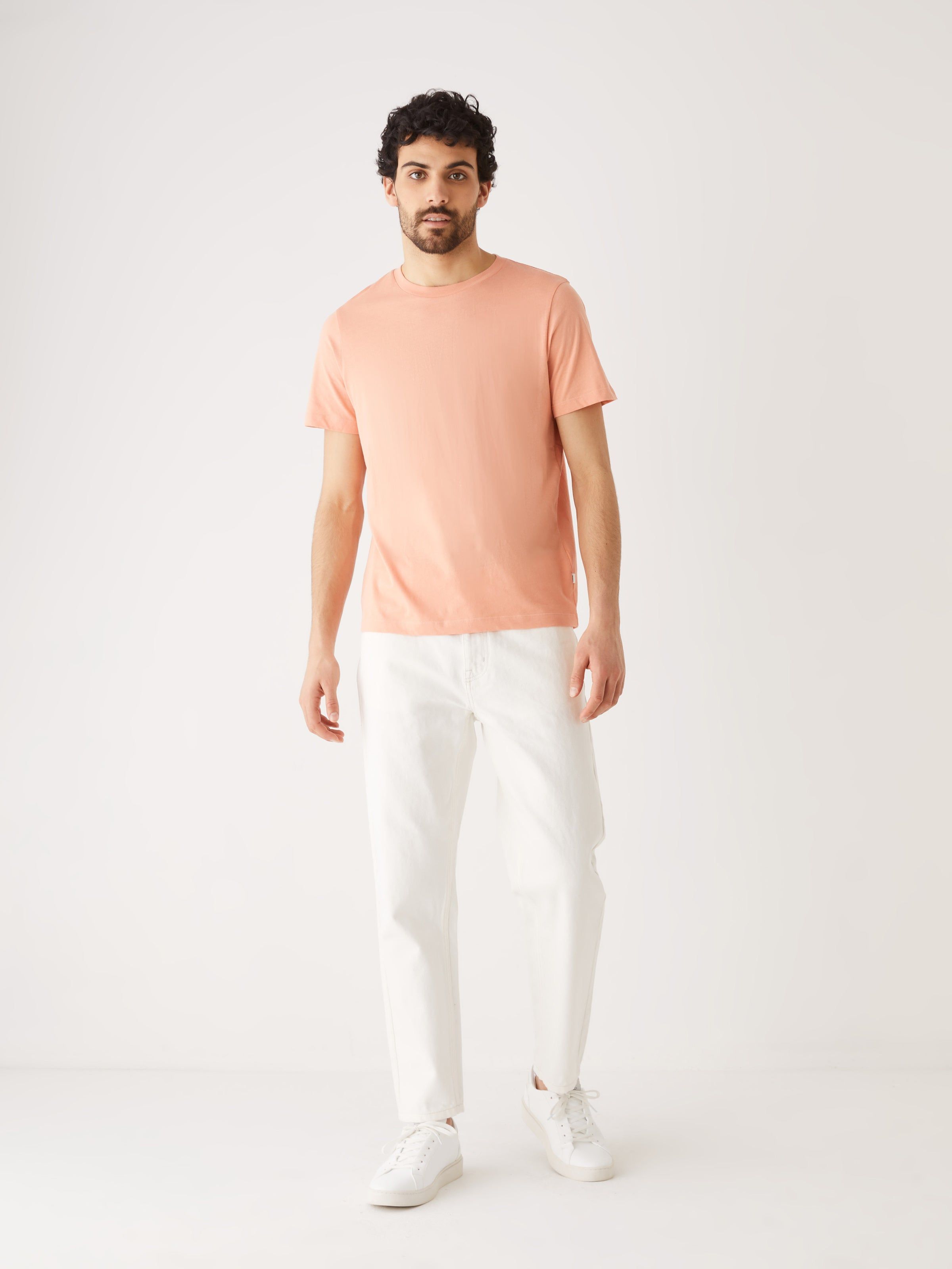 The Slim Fit Essential T-Shirt in Clay sold by Frank & Oak product image thumbnail 2