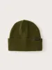 The Merino Wool Beanie in Dark Olive sold by Frank & Oak
