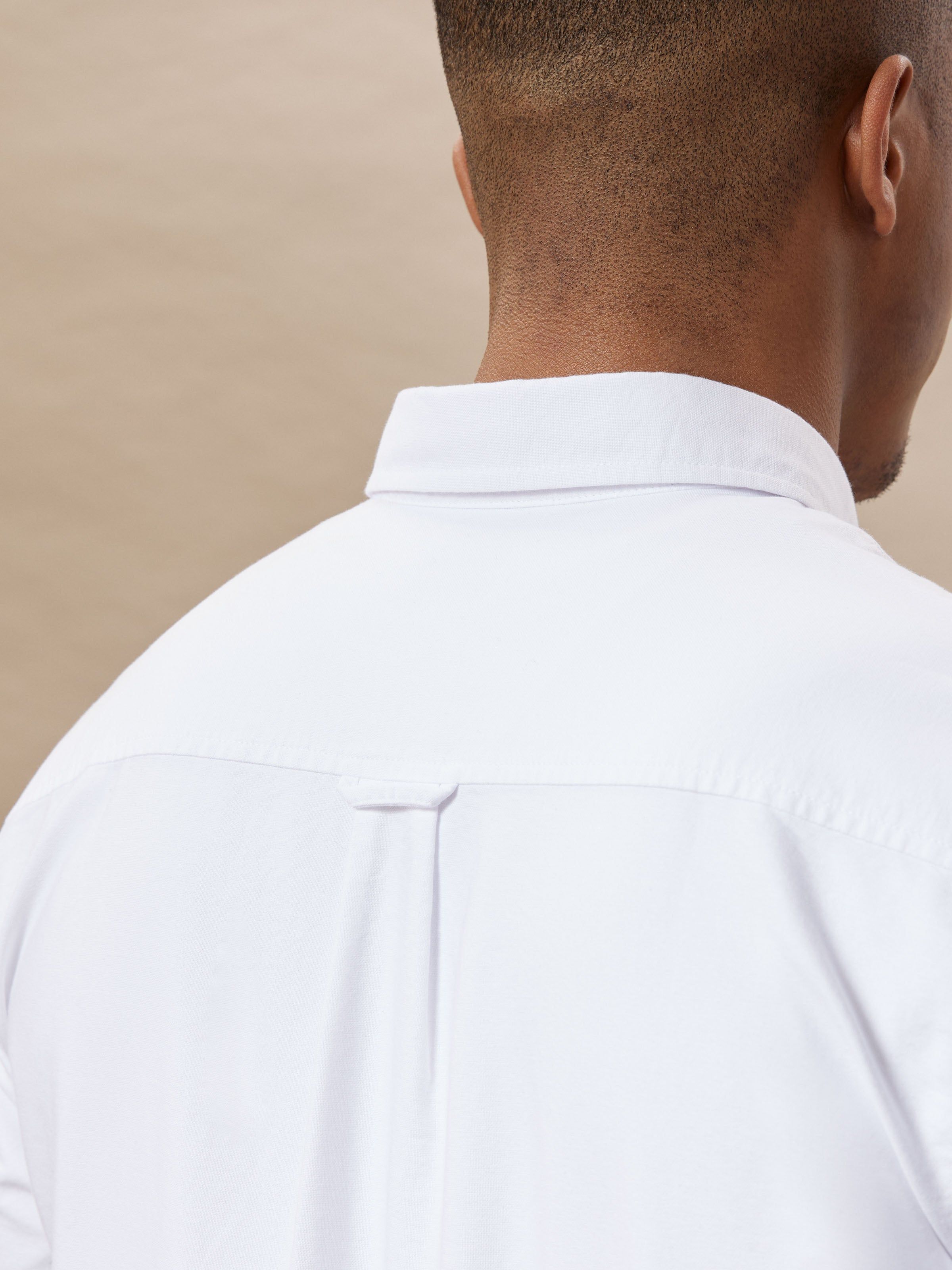 The Jasper Oxford Shirt in White sold by Frank & Oak product image thumbnail 5