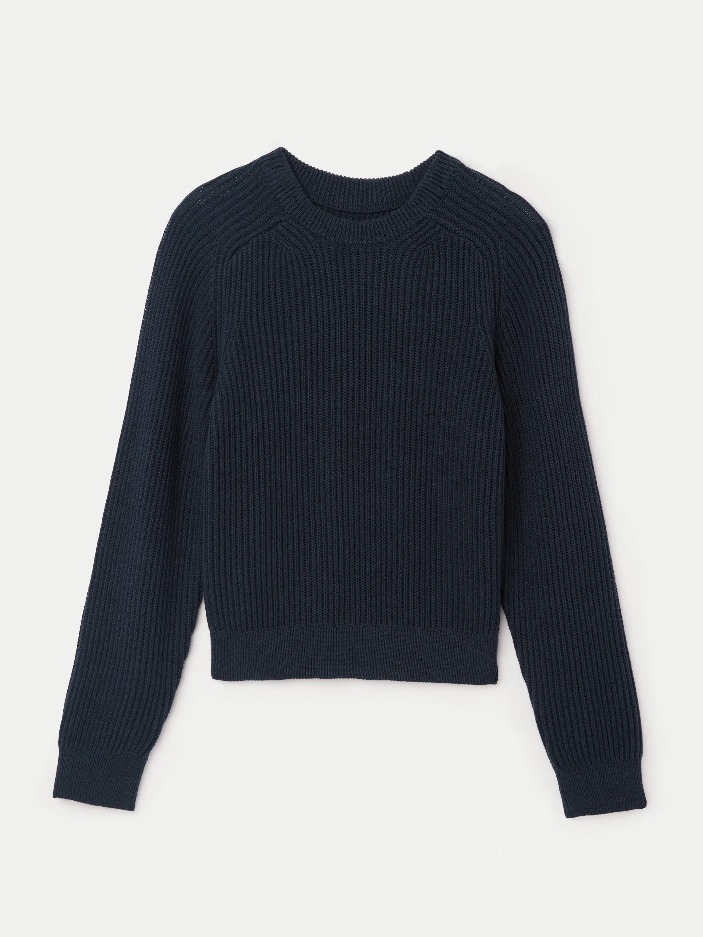 The SeaCell™ Boxy Sweater in Space Blue sold by Frank & Oak product image thumbnail 5