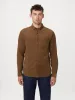The Fine Corduroy Shirt in Medium Brown sold by Frank & Oak