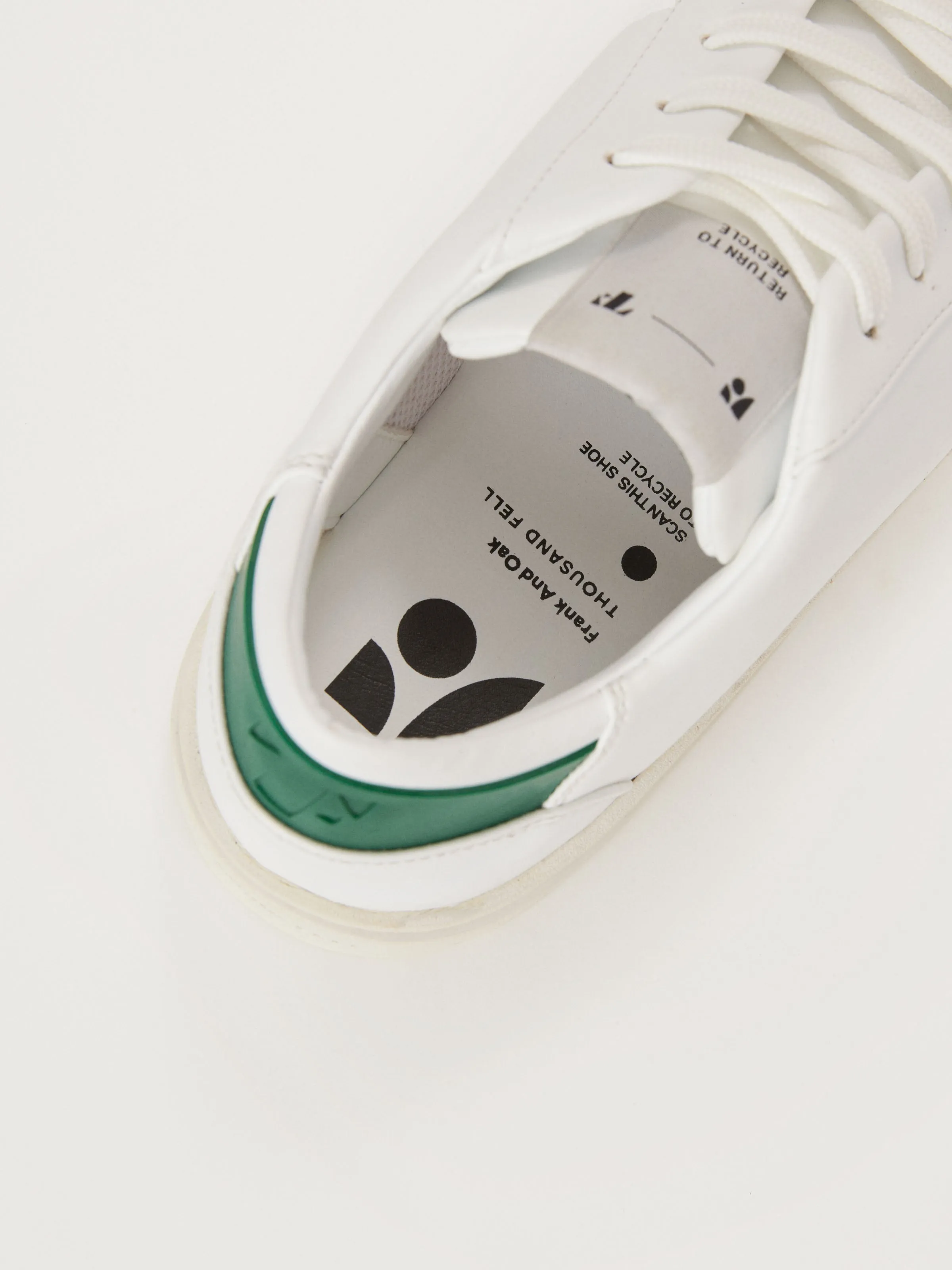 The Thousand Fell x Frank And Oak Sneaker in Green sold by Frank & Oak product image thumbnail 3