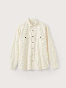 The Corduroy Shirt in White sold by Frank & Oak