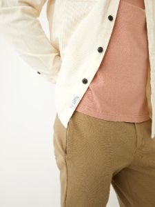 The Corduroy Shirt in White sold by Frank & Oak