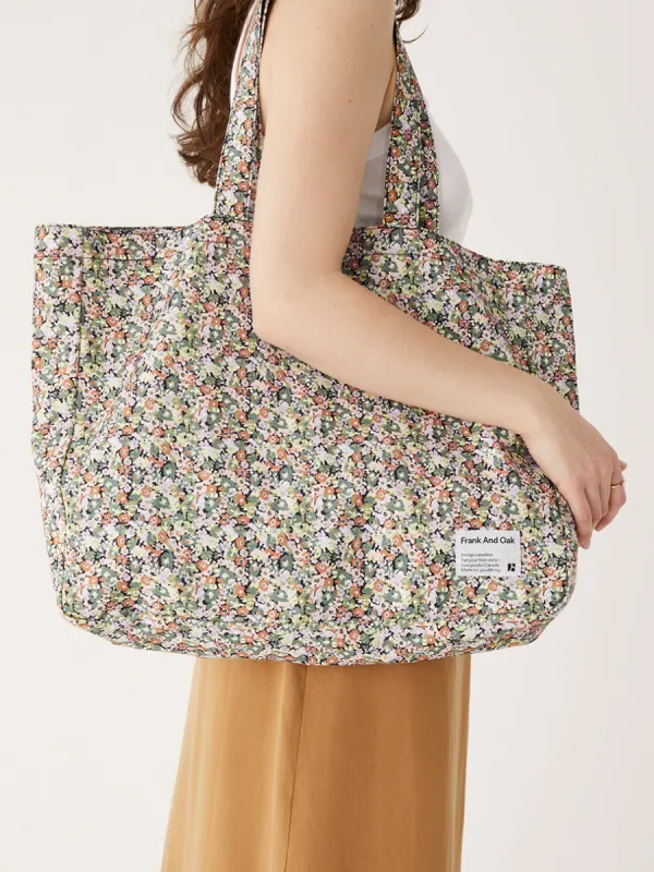 The Beach Tote Bag in Ginger sold by Frank & Oak