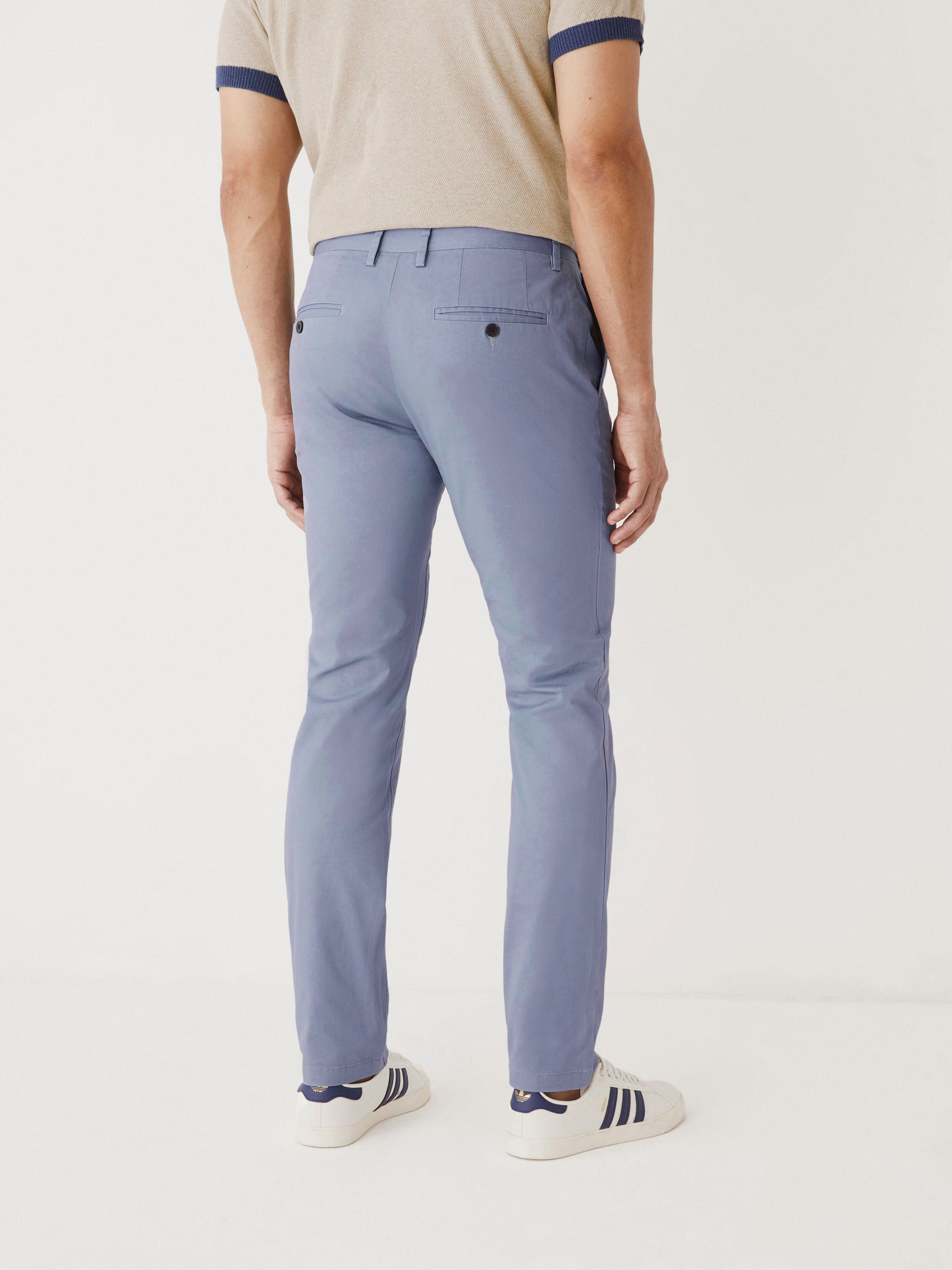 The Brunswick Slim Fit Chino Pant in Steel Blue sold by Frank & Oak product image thumbnail 4
